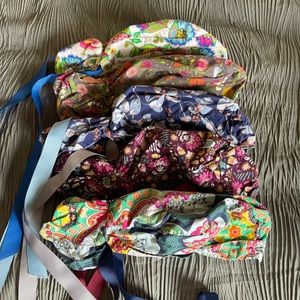 Kimkaps with ponytail holder and ribbon! Lot of 5!